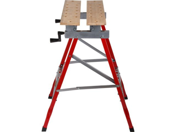 Верстак складной WORTEX WB 1060 в кор. БАМБУК, 605x640x800 мм, регулировка столешницы