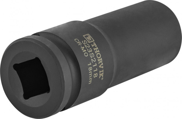 Головка торцевая ударная глубокая Thorvik S23S2118 (1/2"DR, 18 мм)