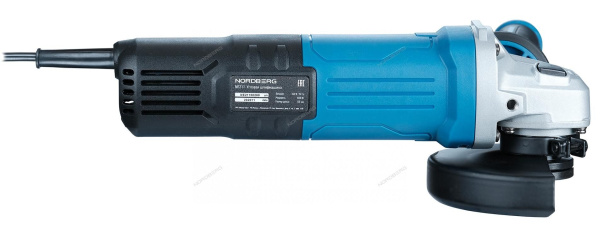 Угловая шлифовальная машин с регулировкой оборотов, Ø диска 125 мм, 3000-11000 об/мин, 1050 Вт NORDBERG NE211