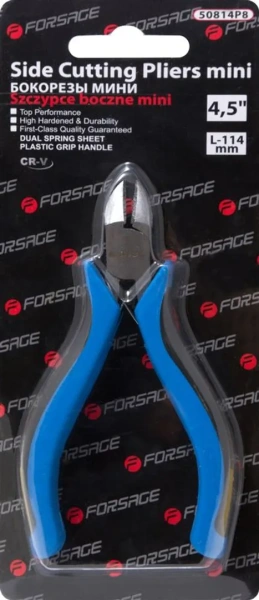 Бокорезы мини Cr-V 4.5''(110мм), в блистере