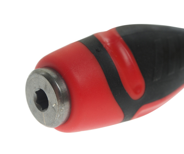 Отвертка крестовая усиленная со сквозным стержнем JTC 7626 (PH 2,0х150 мм)