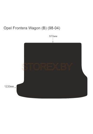 Opel Frontera Wagon (B) (98-04) Багажник copy