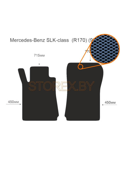 Mercedes-Benz SLK-class  (R170) (96-04) copy