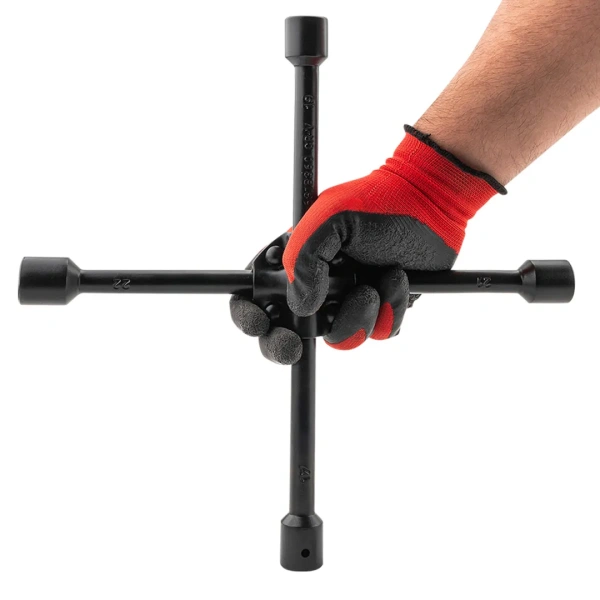 Ключ балонный крестовой 17х19х21х22мм, 1/2''