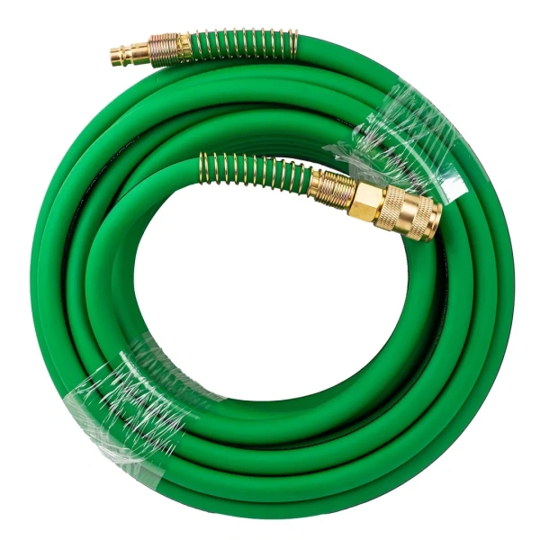 Шланг воздушный резиновый армированный с фитингами 8*14мм*20м