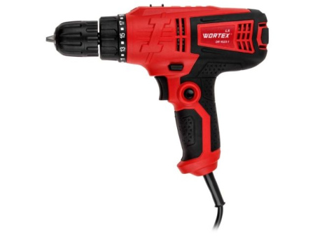 Дрель-шуруповерт WORTEX LX DR 1023-1 в кор. 280 Вт, 28 Нм, 2 скор., быстрозажимной патрон: 10 мм