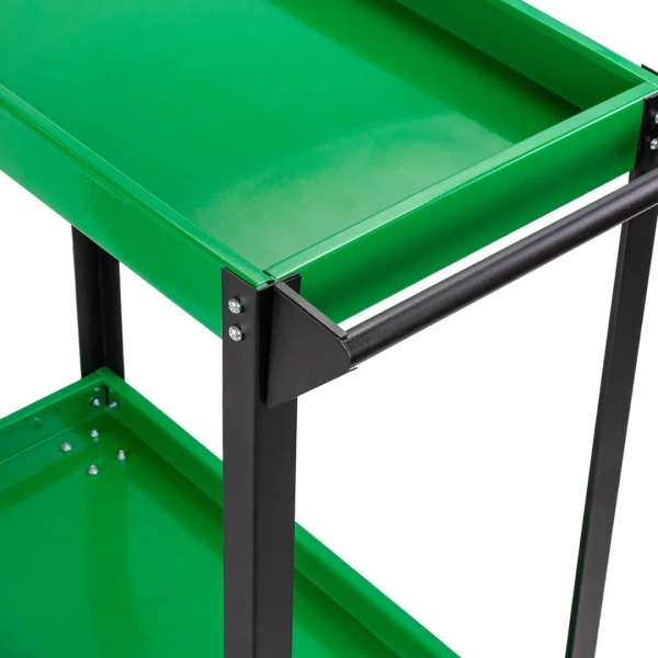 Тележка инструментальная 2-х полочная