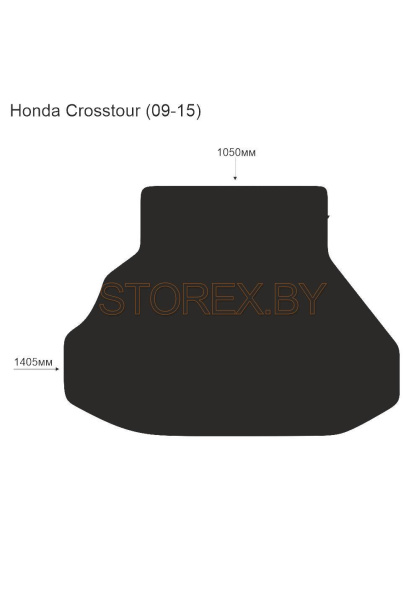 Honda Crosstour (09-15) Багажник copy