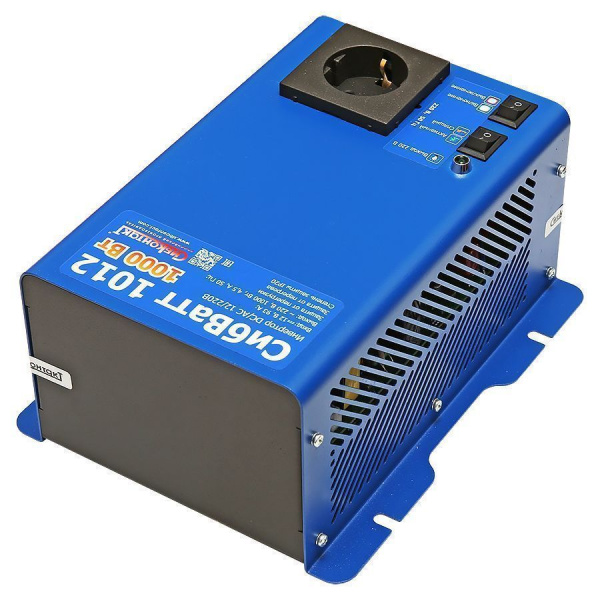 СибВатт 1012 инвертор, преобразователь напряжения DC/AC, 12В/220В, 1000Вт