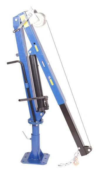 Кран гидравлический для пикапа мини, 1т (высота подъема - 2300мм)