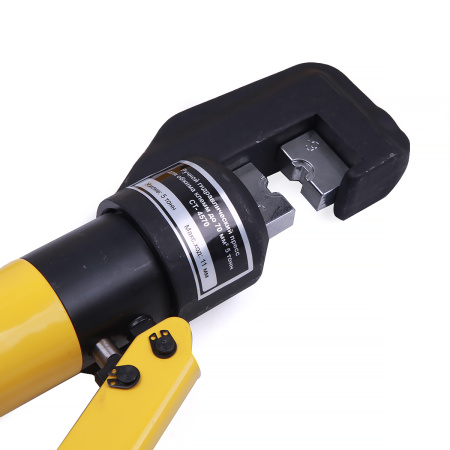 Пресс для обжима клемм гидравлический, ручной 70 мм², 5 т Car-Tool CT-4570