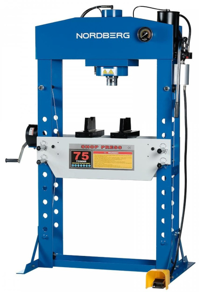 Пресс пневмогидравлический NORDBERG N3675A (75 т)