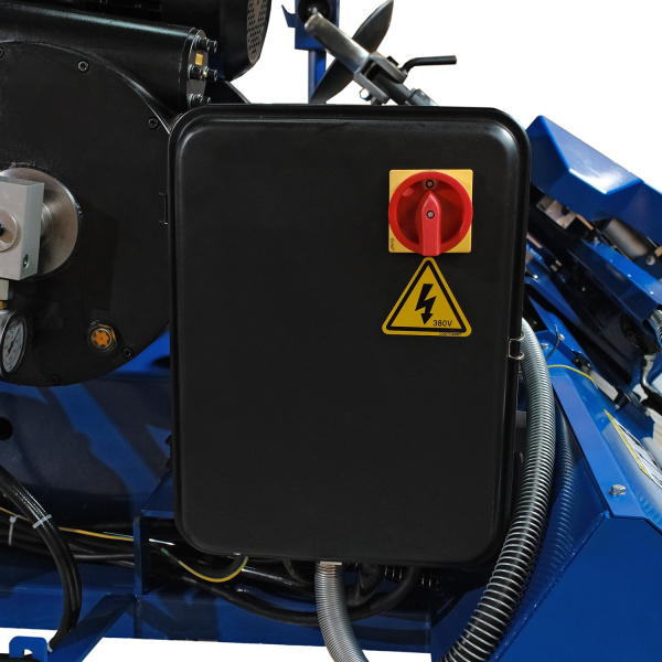 Станок шиномонтажный для грузовых автошин ROSSVIK V-57A (до 46", с удл. до 56", 380 В, синий RAL500)