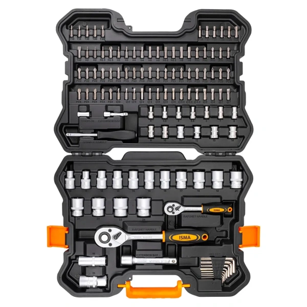 Набор инструментов 115пр. 1/4'', 1/2''(6гр.)