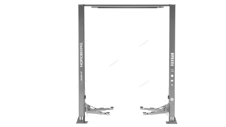 Подъемник двухстоечный Nordberg N4120H1E (4 т, верхняя синхронизация, с электростопорами, H=4 м, 380 В)