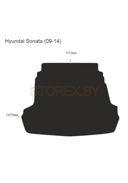 Hyundai Sonata (09-14) Багажник copy