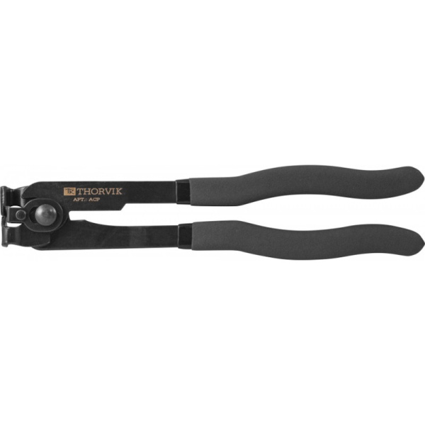 Щипцы для хомутов системы охлаждения изогнутые с фиксатором Thorvik AHCP