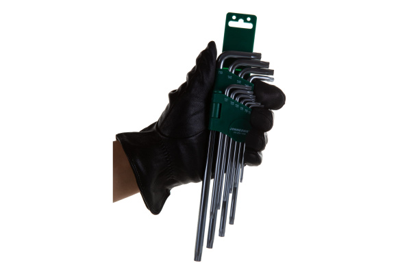 Набор ключей торцевых H12S110S TORX® удлиненных Т9-50, 10 предметов
