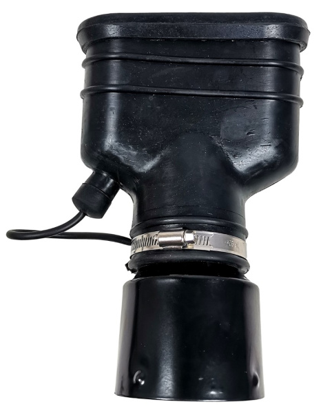 Наконечник TG-N102B для соединения шлангов отвода выхлопного газа с двойными трубами, 102 мм