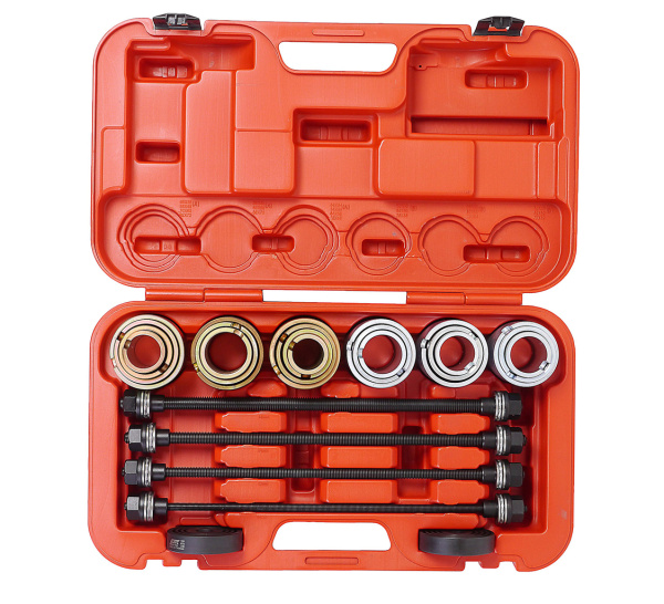 Набор инструментов для демонтажа/монтажа сайлентблоков универсальный JTC 4091 (внутр. d=34-72 мм, 26 пр.)