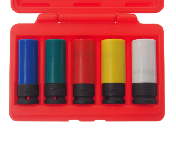 Набор головок колесных для литых дисков JTC 5530 (5 предметов)