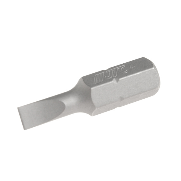 Бита шлицевая JTC 1122504 (SL, 0,8х4х25 мм, 1/4", S2)