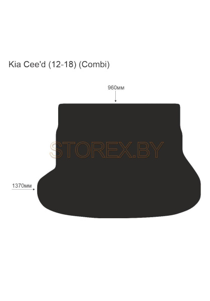 Kia Cee'd (12-18) (Combi) Багажник copy
