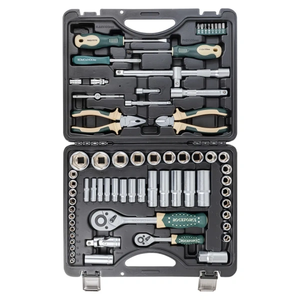 Набор инструментов 69пр.,1/4'',1/2'',(6гр.)(4-32мм)