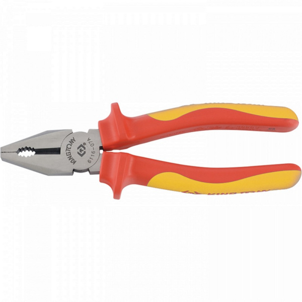 Пассатижи комбинированные KING TONY 6116-08A, 200 мм, диэлектрические