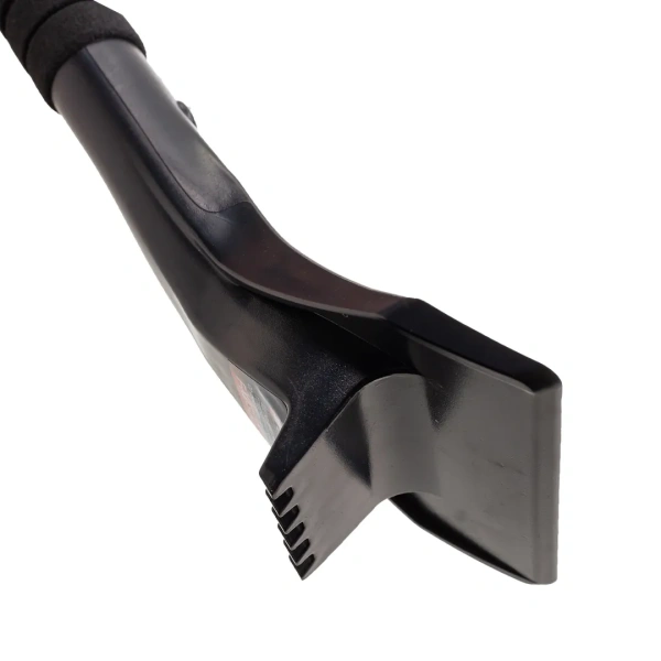 Щетка для снега телескопическая со скребком 60-80см