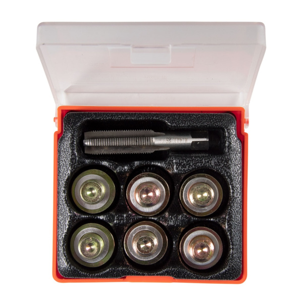 Набор для ремонта масляных пробок М15х1,5 кейс 19 предметов AFFIX AF10347015C