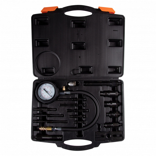Компрессометр дизельный AFFIX AF12011017C, 0-70 атм, комплект адаптеров