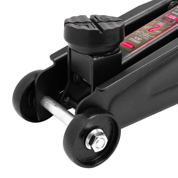 Домкрат подкатной гидравлический 2 т с вращающейся ручкой (h min 140мм, h max 340мм)