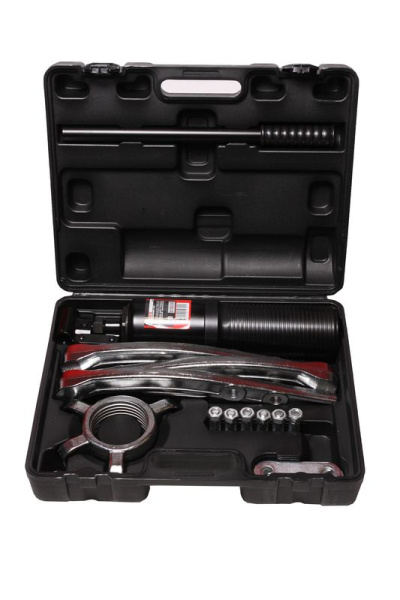 Съемник двух-трехлапый переставной гидравлический 20т(Ø захвата:100-350мм,мах. глубина захвата-205мм,ход штока-70мм)в кейсе