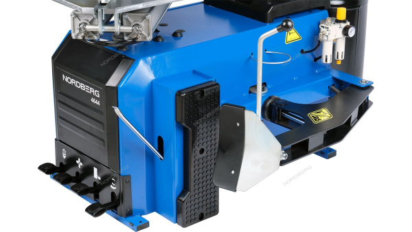 Станок шиномонтажный автомат, двухскоростной, 14-28", взрывная накачка, 380 В, синий NORDBERG 4644