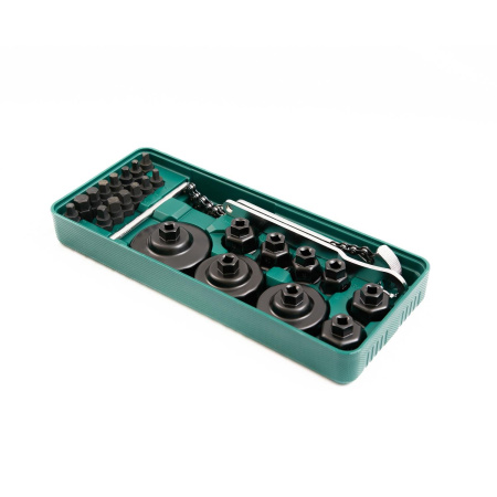 Набор инструмента ROSSVIK LST025 (фильтросьемники, ложемент, 25 предметов)