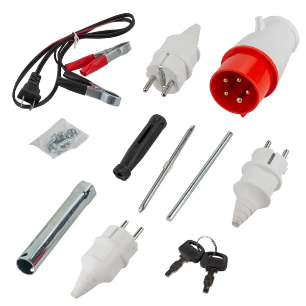 Генератор бензиновый с электрозапуском 25л, 2300-7000Вт, 15л.с.