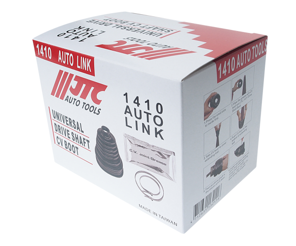 Набор для замены пыльников ШРУСа универсальный JTC 1410 (пыльник, стяжка, масленка)