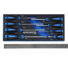 Набор отверток шлицевых NORDBERG 301008T, 8 штук в ложементе для тележки