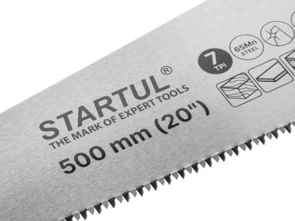 Ножовка по дер. 500мм 7 TPI STARTUL MASTER (ST4242-50)