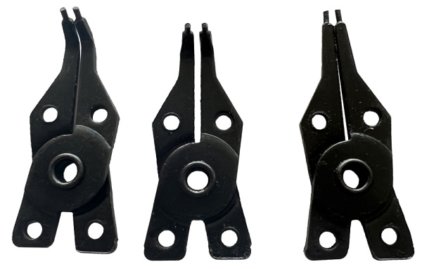 Съемник стопорных колец со сменными носами TA-H1035, 4 шт, 6"