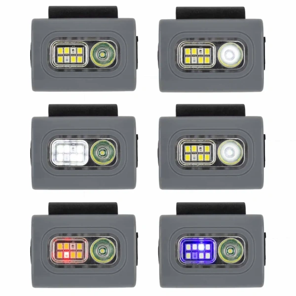 Фонарь ручной аккумуляторный с налобной лентой и магнитным держателем (6 реж. работы, аккум. 500мАч, световой поток 1200 Лм, время работы 1-3ч, время