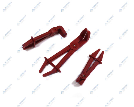 Набор изогнутых под 90° зажимов для патрубков и шлангов(3 предмета) Хорекс Авто HZ 25.1.115S