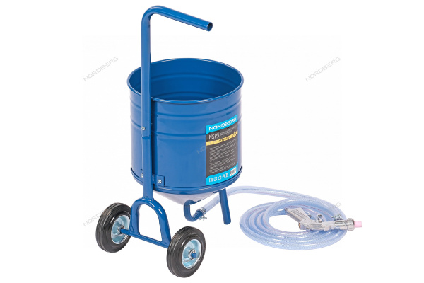 Установка пескоструйная открытая бак для песка 14 л NORDBERG NSP5