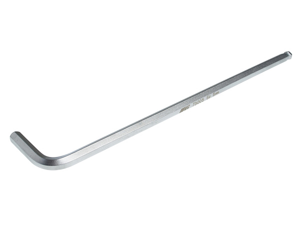 Ключ шестигранный Г-образный 5мм HEX шаровый экстрадлинный L=160мм JTC