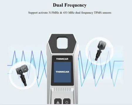 Программатор датчиков давления шин TPMS THINKCAR VENU-i Pro
