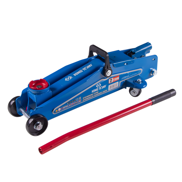 Домкрат гидравлический подкатной КЕЙС KING TONY 9TYT138-02A-BA (2Т)