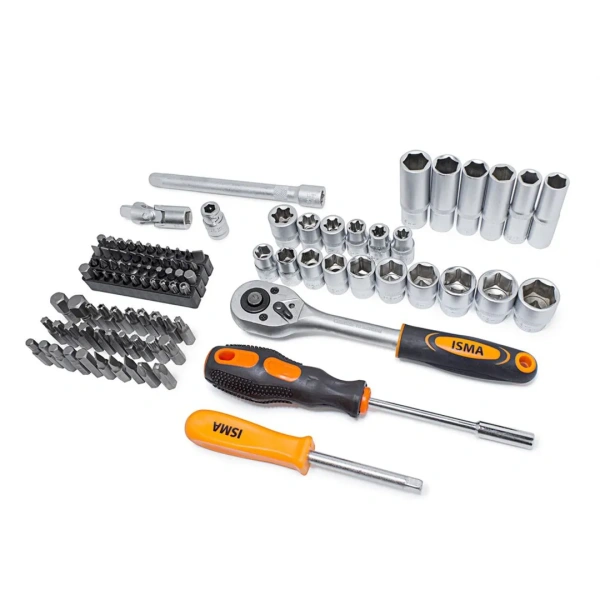 Набор инструментов 216пр. 1/4''3/8''1/2''(6гр.)(4-32мм)