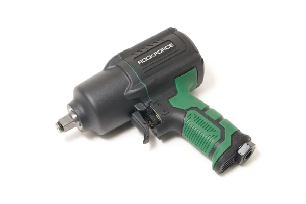 Пневмогайковерт ударный ''Twin Hammer''с реверсом и регулировкой усилия в облегченном корпусе 1/2''(1450Hм, 7000 об/мин,6.3bar,198 л/мин,вес 2кг)