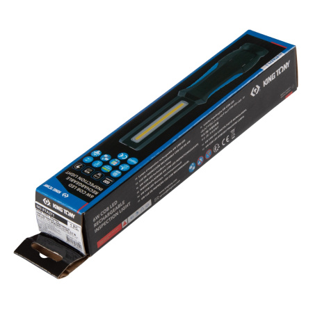 Фонарь светодиодный шарнирный KING TONY 9TA271 (магнит, 1+1 элемент, Li-Ion, 3,7 В)